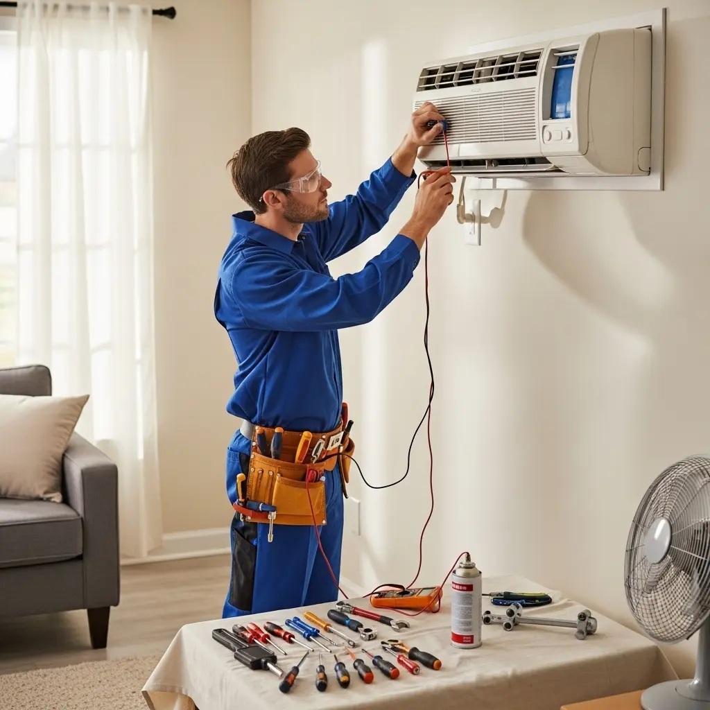 Kırkağaç Uğur Uğur klima gaz dolumu ve bakım – Enerji verimliliği artırıldı. - Teknik servis örneği